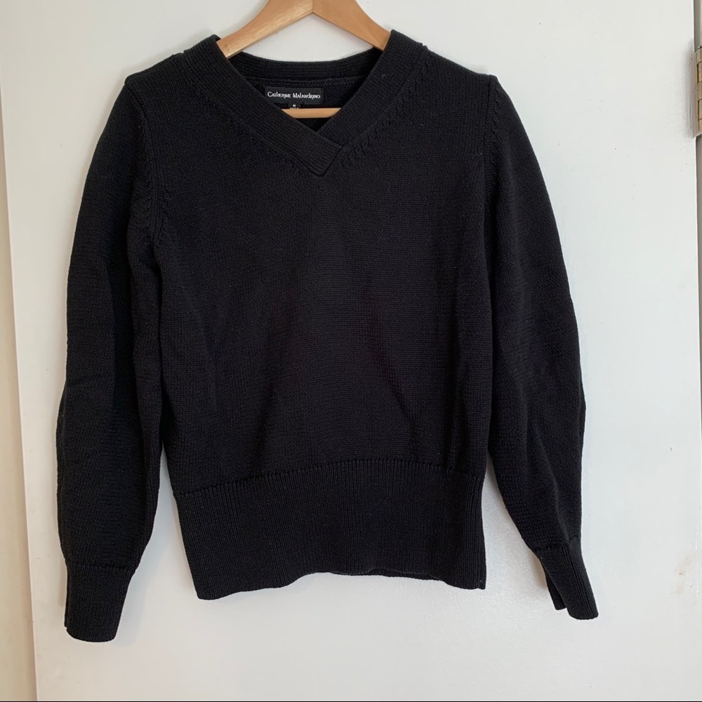 Catherine Malandrino black sweater